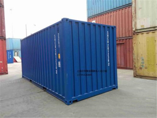 Chine l'achat 20gp sec en acier a utilisé les conteneurs de cargaison/conteneur international bleu fournisseur